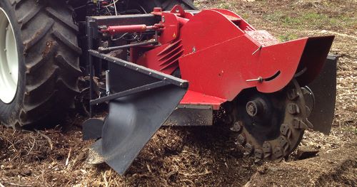 For all stump grinding applications recommended