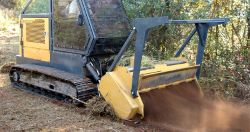 Ground level mulching